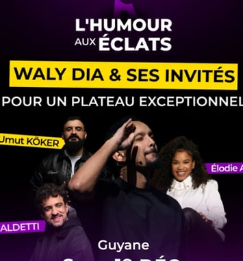 Humour aux Éclats avec Waly Dia et ses invités