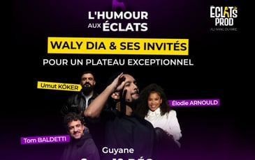Humour aux Éclats avec Waly Dia et ses invités
