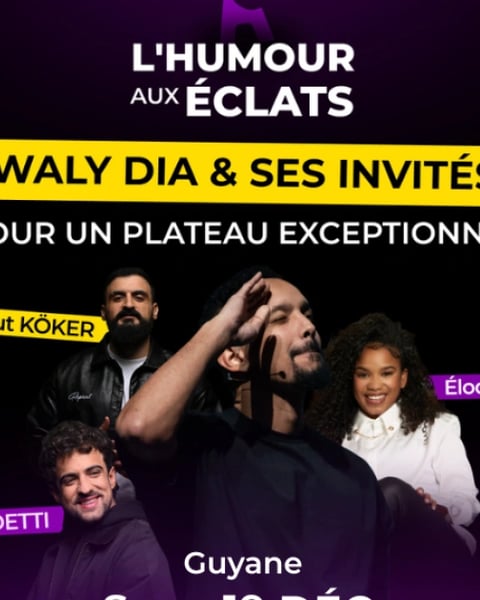 Humour aux Éclats avec Waly Dia et ses invités