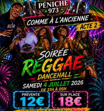Clubbing Comme à l'Ancienne – Acte 2 Soirée Reggae Dancehall
