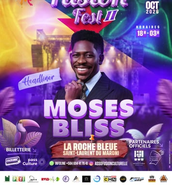 Fusion Fest II Headliner Moses Bliss Live Concert