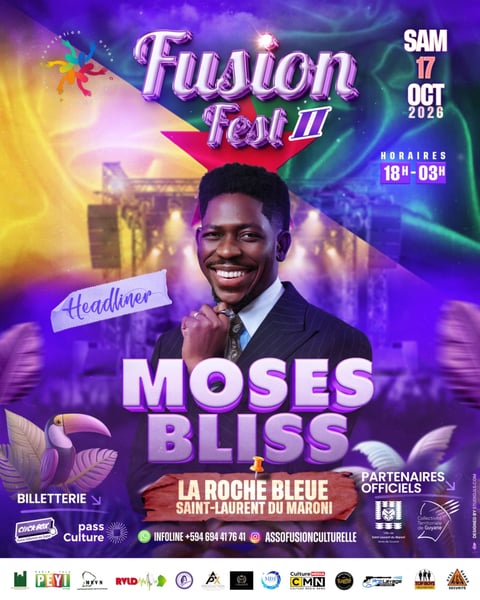 Fusion Fest II Headliner Moses Bliss Live Concert