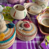 Atelier vannerie Arawak par l'association Balaté Khonanon