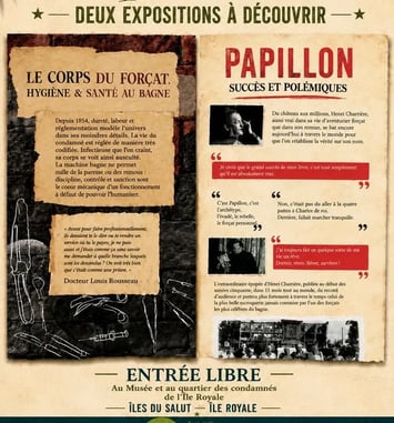 Expositions temporaires sur l'Île Royale à Cayenne du 19 au 20 septembre 2026
