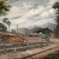 Vini gadé to péyi : Architecture et chercheurs d'or