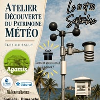 Découverte du patrimoine météo des Îles du Salut