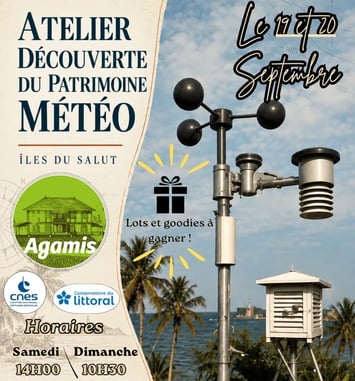 Découverte du patrimoine météo des Îles du Salut