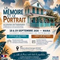 Journées Européennes du Patrimoine 2026 à Mana