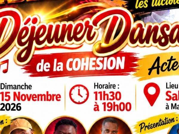Déjeuner dansant de la cohésion